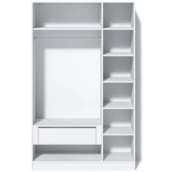 Dulap Fabrik Home Hardy 1350 3U (White/Gray Matt Light) Thumb