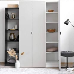 Dulap Fabrik Home Hardy 1350 3U (White/Gray Matt Light) Thumb