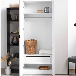 Dulap Fabrik Home Hardy 1350 3U (White/Gray Matt Light) Thumb