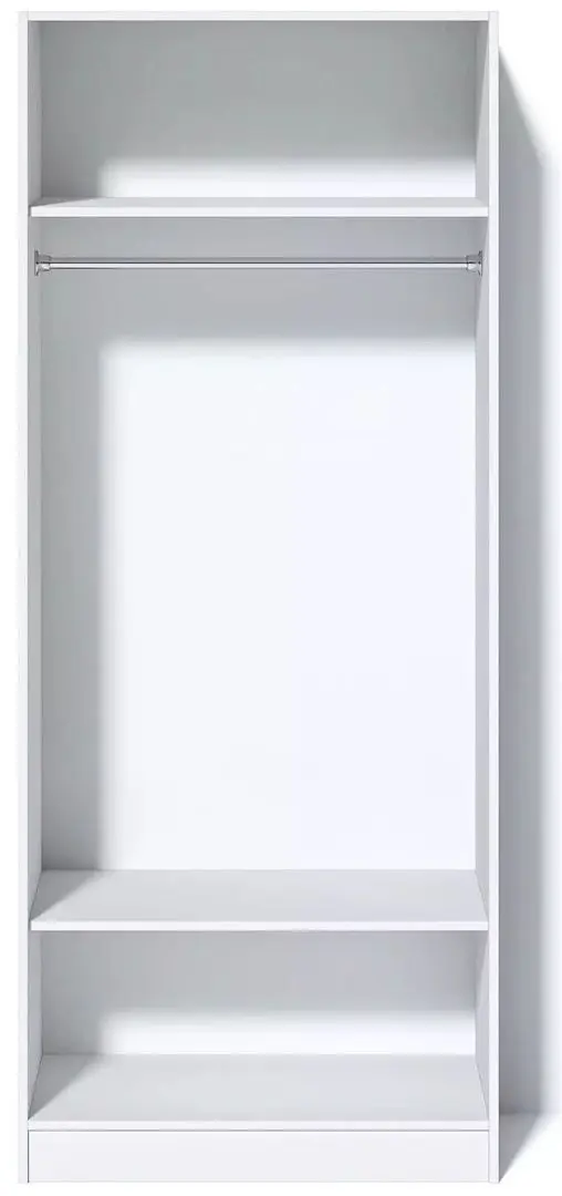 Dulap Fabrik Home Hardy 900 2U (White/Gray Matt Light)