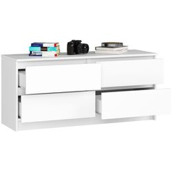 Comoda Akord K120 4SZ (White) Thumb