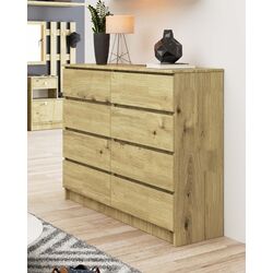 Comoda Akord K120 8SZ (Artisan Oak)