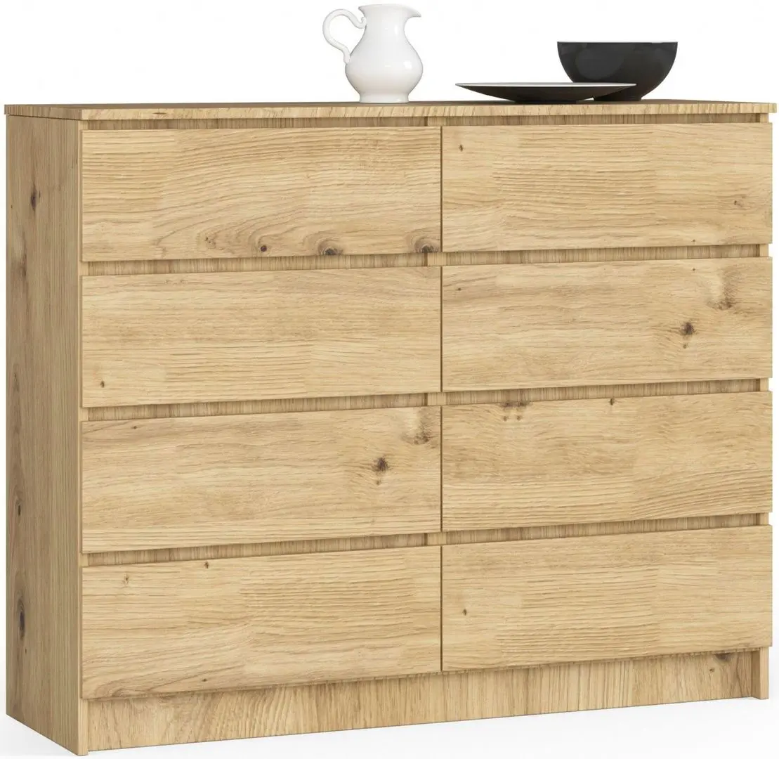 Comoda Akord K120 8SZ (Artisan Oak)