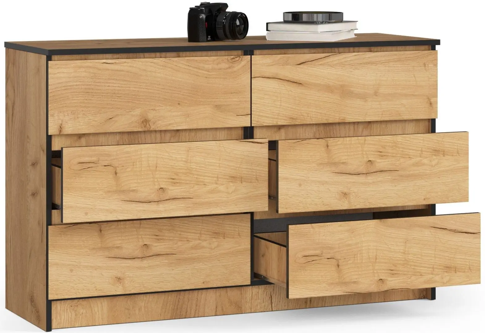 Comoda Akord K120 6SZ (Craft Oak)