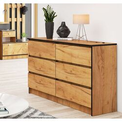 Comoda Akord K120 6SZ (Craft Oak)