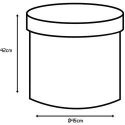 Пуф Art Flame 4A-151TU (Grey) Thumb