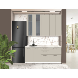 Bucatarie modulara Modern Bono Vitrina 3 H110 1.8m Thumb