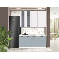 Bucatarie modulara Modern Bono Vitrina 3 H110 1.8m