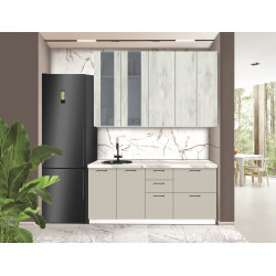 Bucatarie modulara Modern Bono Vitrina 3 H110 1.8m Thumb