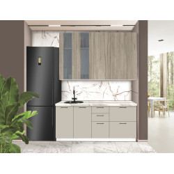 Bucatarie modulara Modern Bono Vitrina 3 H110 1.8m Thumb