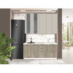 Bucatarie modulara Modern Bono Vitrina 3 H110 1.8m Thumb