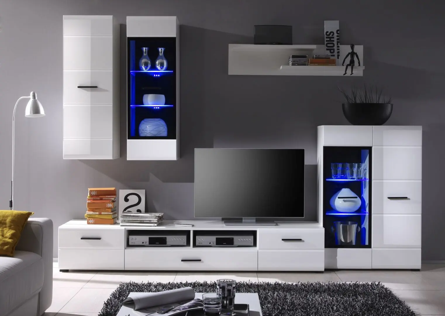 Vitrina suspendata Yasen Vusher SFW 1 W (Nimphaea Alba/Gloss White) - 4