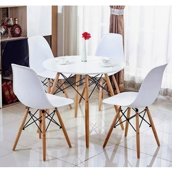 Masa Sunrise T-01 (White/Beech) Thumb