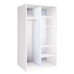 Dulap-cupe Modern Braun Top 2 120x210x60 2 oglinzi (White) Thumb