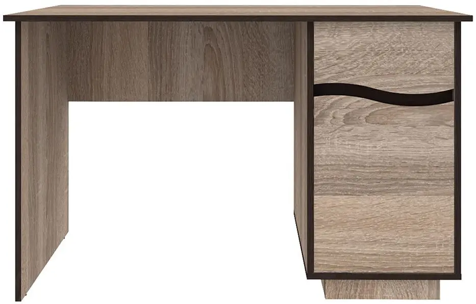 Masa de birou Yasen Jeneva (Sonoma Oak Truffle/Wenge Magic)