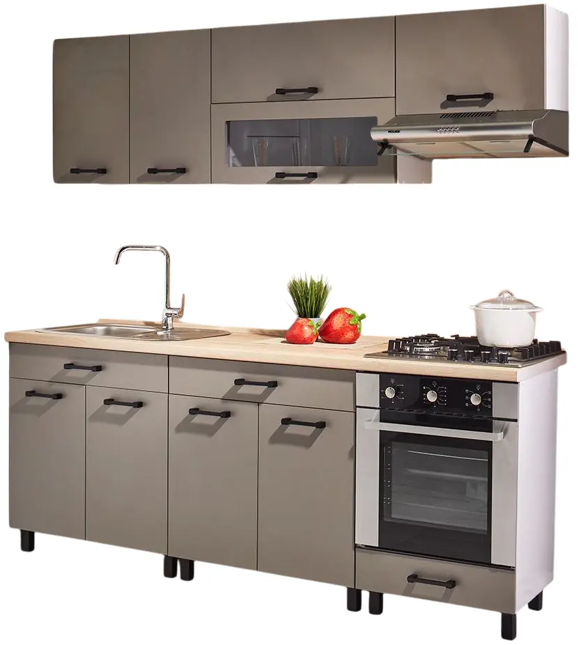 Модульная кухня Ambianta Iris 3 2.0м (Серый)