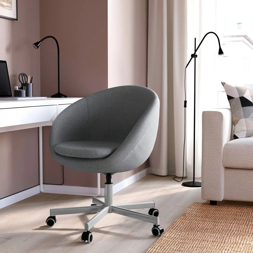 Fotoliu Ikea Skruvsta/Vissle (Gri)