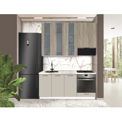 Модульная кухня Modern Bono Витрина 2 H110 1.8м Thumb