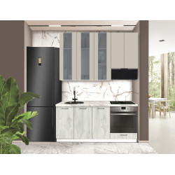 Модульная кухня Modern Bono Витрина 2 H110 1.8м Thumb