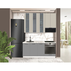 Bucatarie modulara Modern Bono Vitrina 2 H110 1.8m