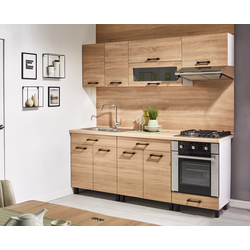 Bucatarie modulara Ambianta Iris 3 2.0m (Bardolino)