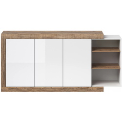 Tumba Helvetia Sintra №47 3D (Samdal Oak/White/White Gloss) Thumb