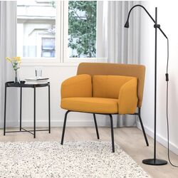 Fotoliu Ikea Bingsta/Vissle/Kabusa (Galben inchis)