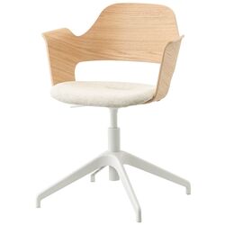 Scaun Ikea Fjallberget/Gunnared (Furnir stejar alb/Bej) Thumb