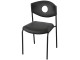 Scaun Ikea Stoljan (Negru)