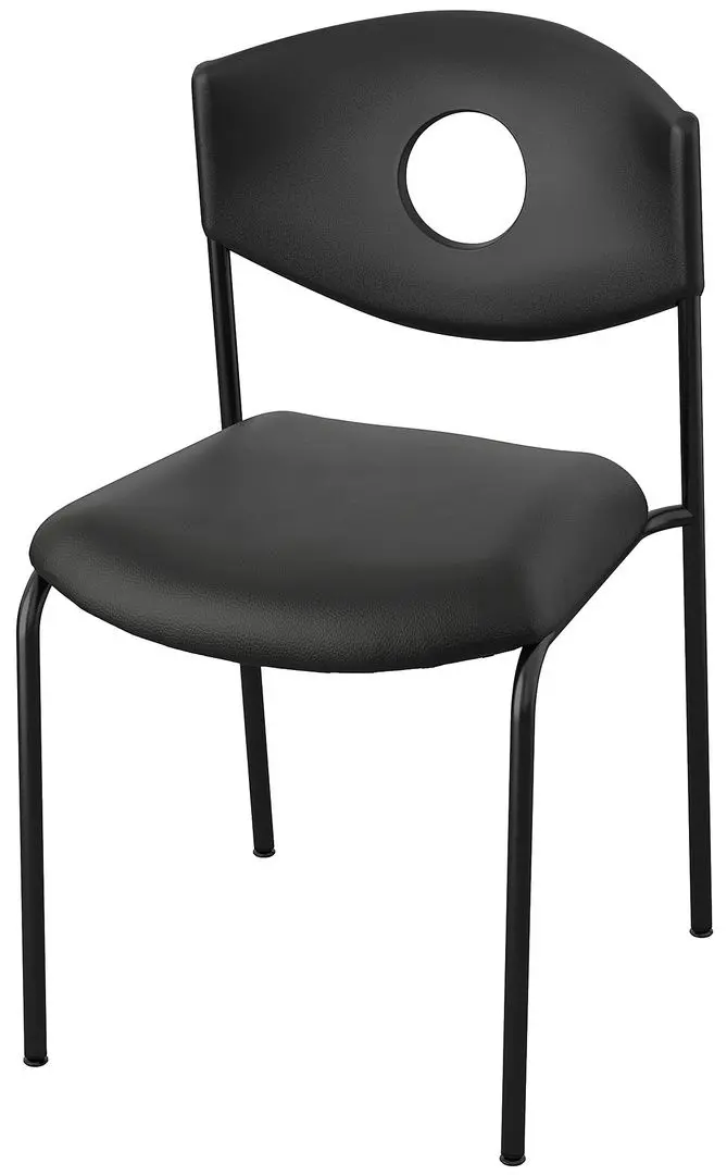 Scaun Ikea Stoljan (Negru)