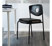 Scaun Ikea Stoljan (Negru)