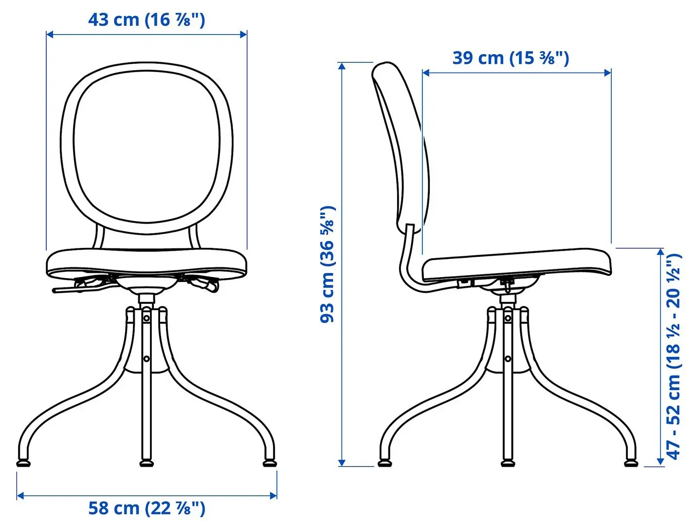 Fotoliu Ikea Bjorkberget/Idekulla (Gri inchis)