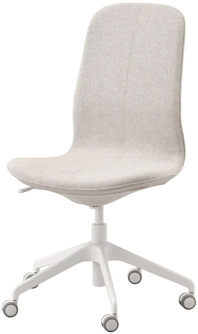 Fotoliu Ikea Langfjall/Gunnared rotativ/spatar inalt (Bej/Alb)