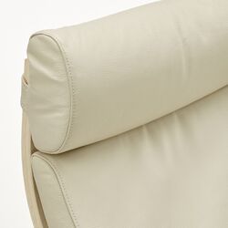 Fotoliu Ikea Poang/Glose (Furnir mesteacan/Ecru) Thumb