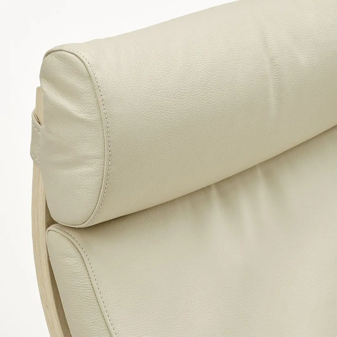 Fotoliu Ikea Poang/Glose (Furnir mesteacan/Ecru)