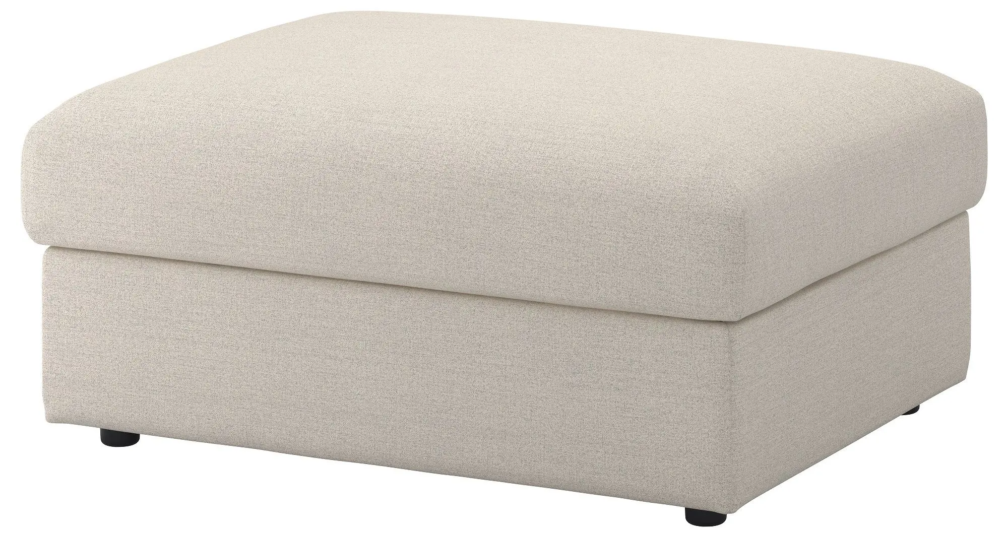 Puf Ikea Vimle/Gunnared cu depozitare (Bej)