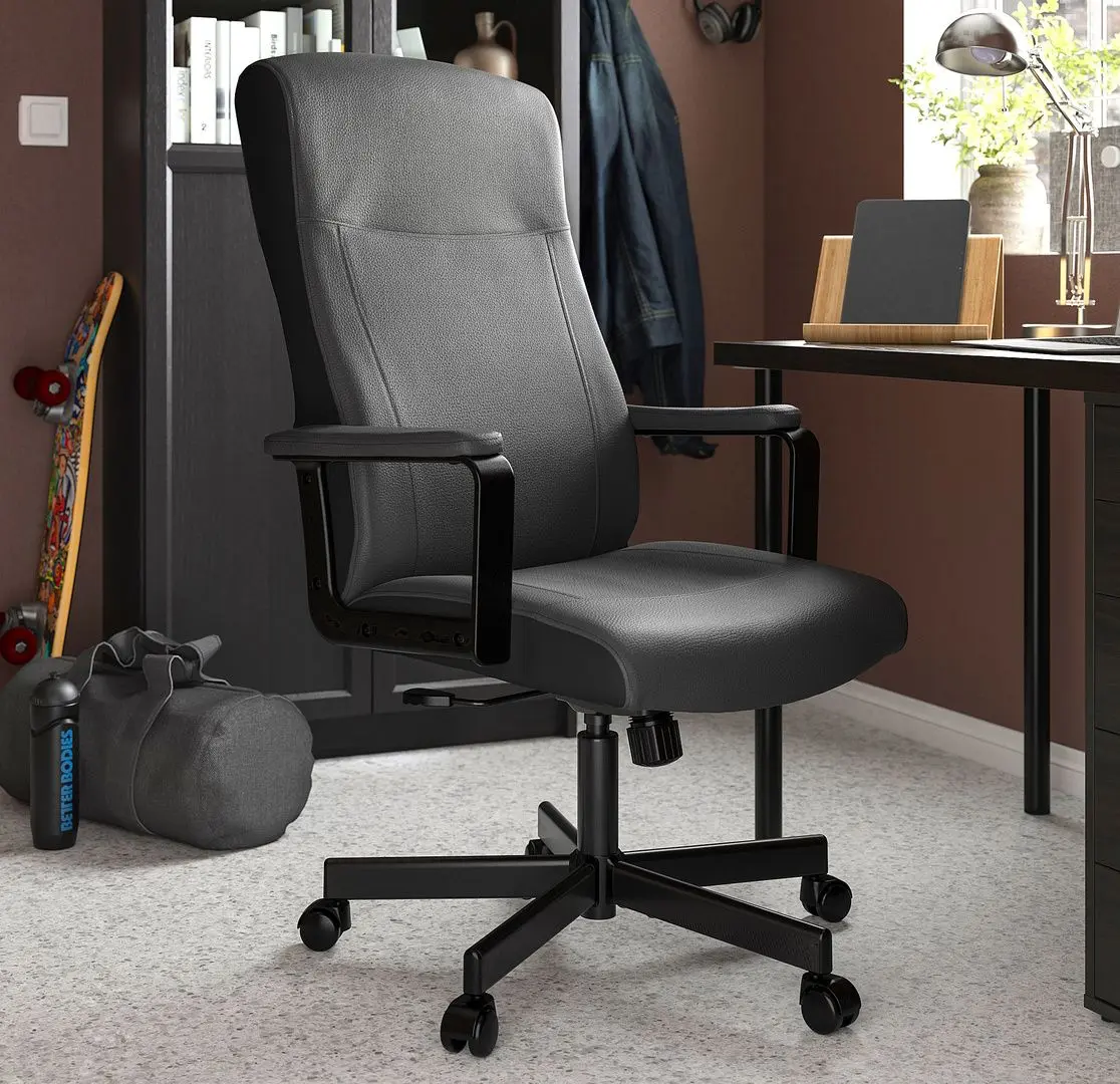 Fotoliu Ikea Millberget/Murum rotativ (Negru)