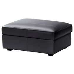 Puf Ikea KivikGrann/Bomstad (Negru) Thumb