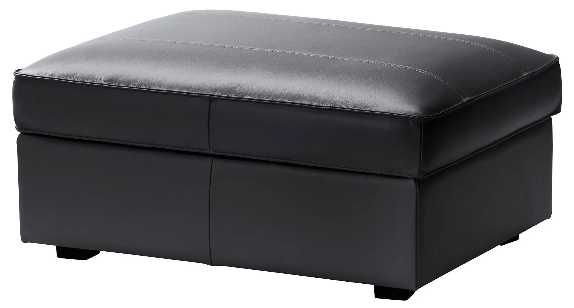 Puf Ikea KivikGrann/Bomstad (Negru)