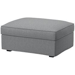 Puf Ikea Kivik/Tibbleby cu depozitare (Bej/Gri) Thumb