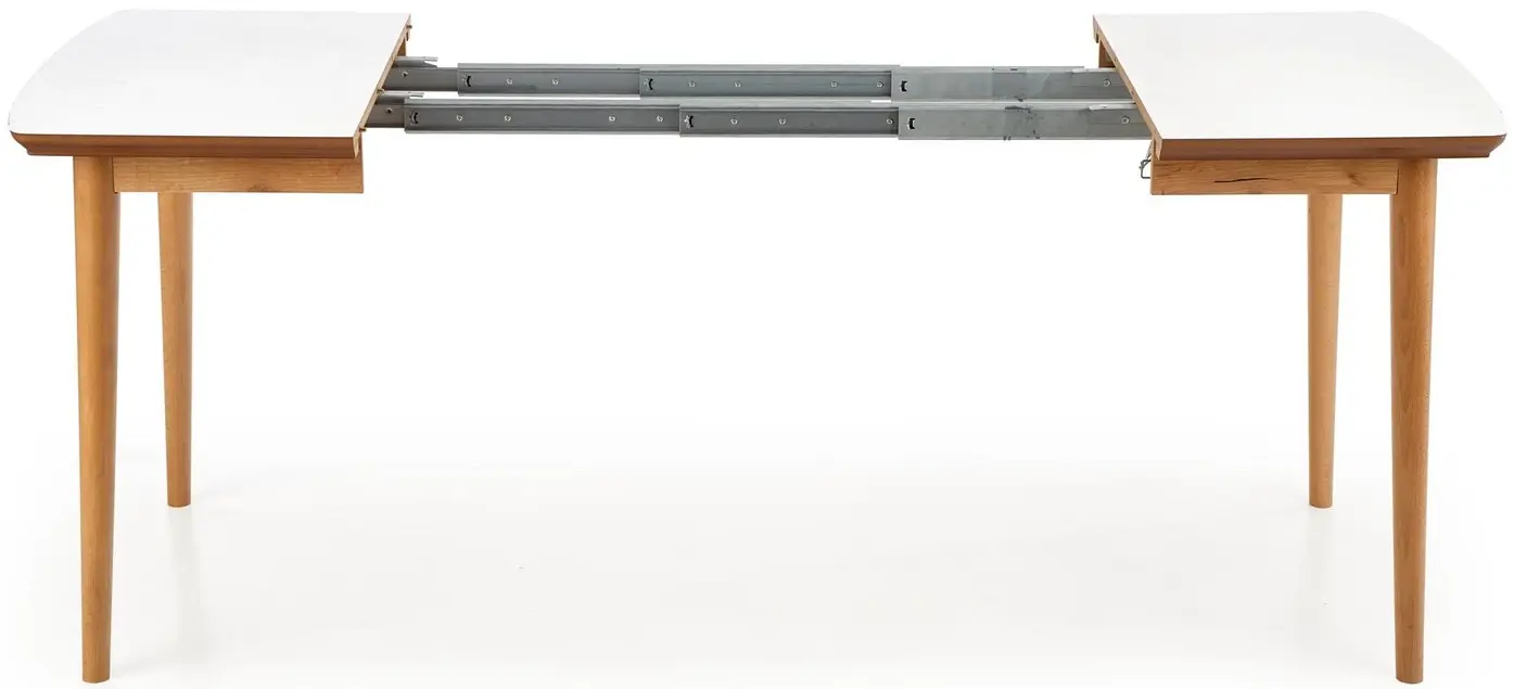 Masa extensibila Halmar Barret 90-190cm (White Matt/Lefkas Oak)