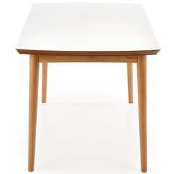 Masa extensibila Halmar Barret 90-190cm (White Matt/Lefkas Oak) Thumb