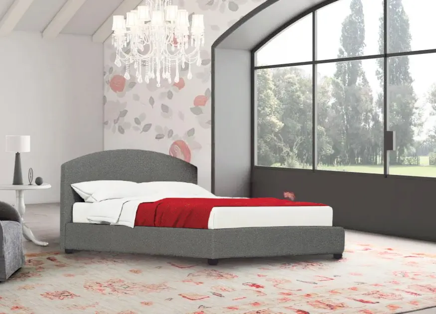 Pat Modern Milena Civilia 26 mecanism de ridicare 160x200 (Gray)