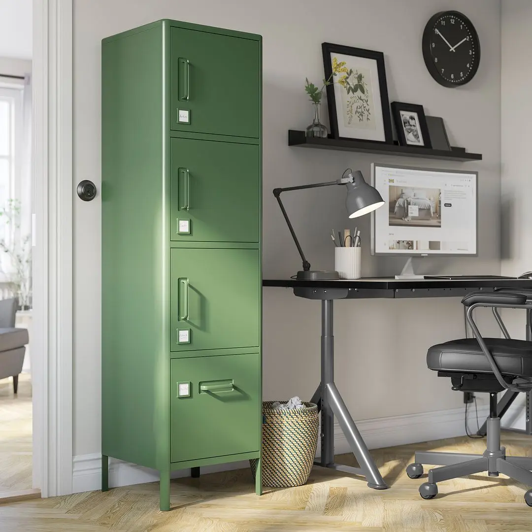 Penal Ikea Idasen 45x172 (Verde Inchis)