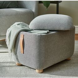 Puf Ikea Oskarshamn/Tibbleby (Bej/Gri)