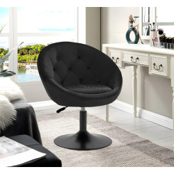 Кресло 4Rico QS-BL12B 151018 Velvet (Black)