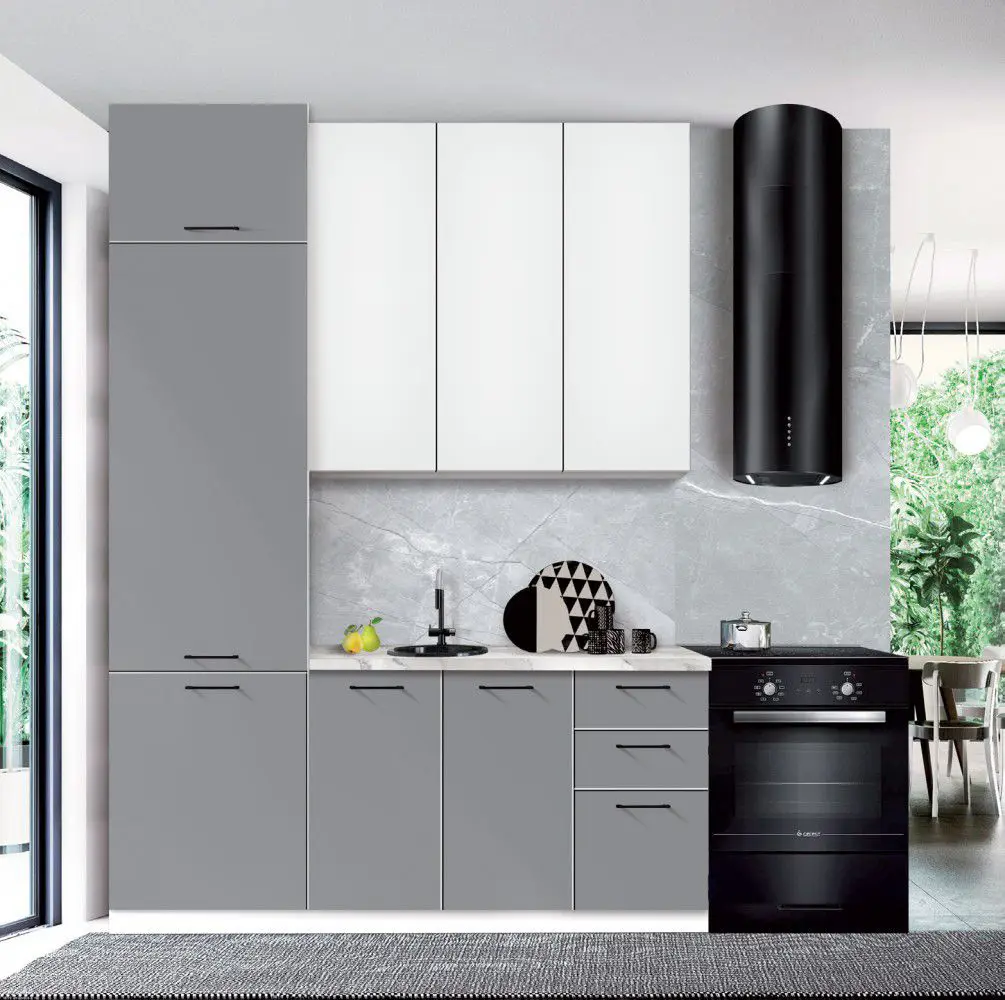 Кухня Modern Bono H110 1.8m (White/Slate Gray)
