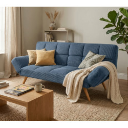 Диван раскладной DP LM-58 Velvet (Blue)
