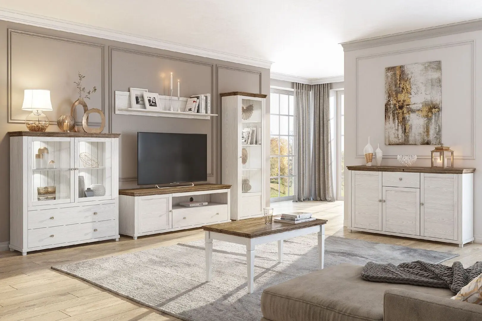 Raft Helvetia Evora №02 177 (Ash Abisko White)