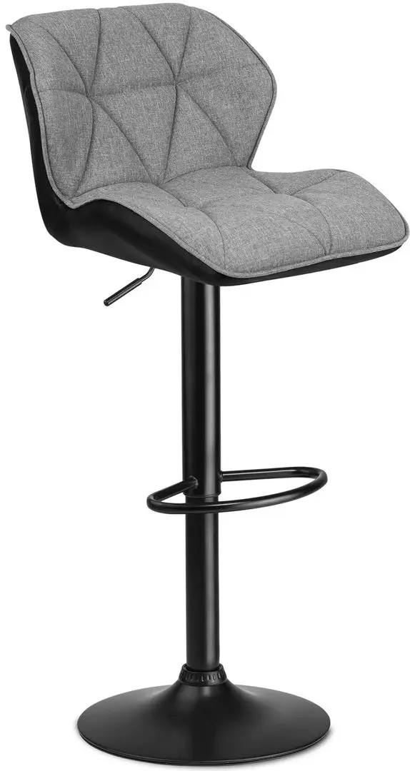 Scaun de bar Sofotel Castel (Black/Grey) - 6